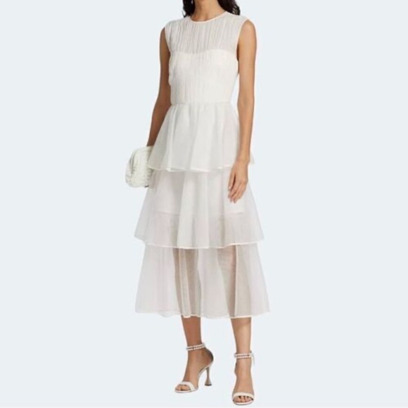Jonathan Simkhai Dresses & Skirts - SIMKHAI Benton Pleated Tulle Dress